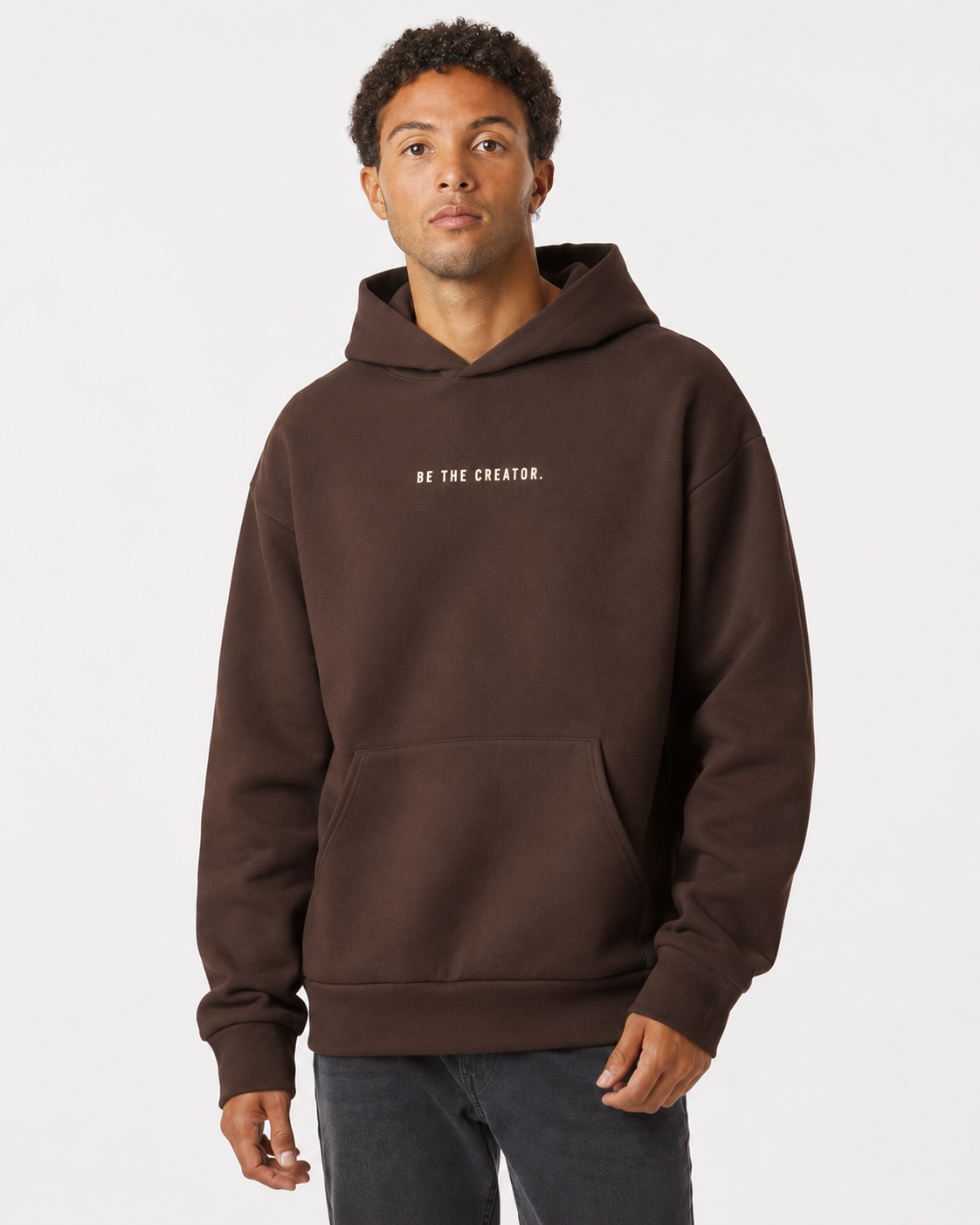 Be The Creator Hoodie - Brown
