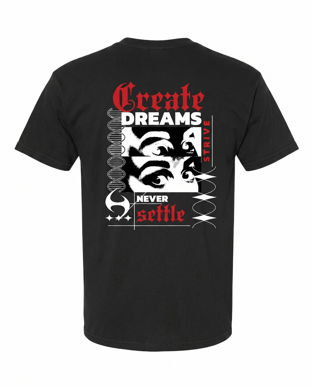 Dreamy Eyes T-shirt - Black