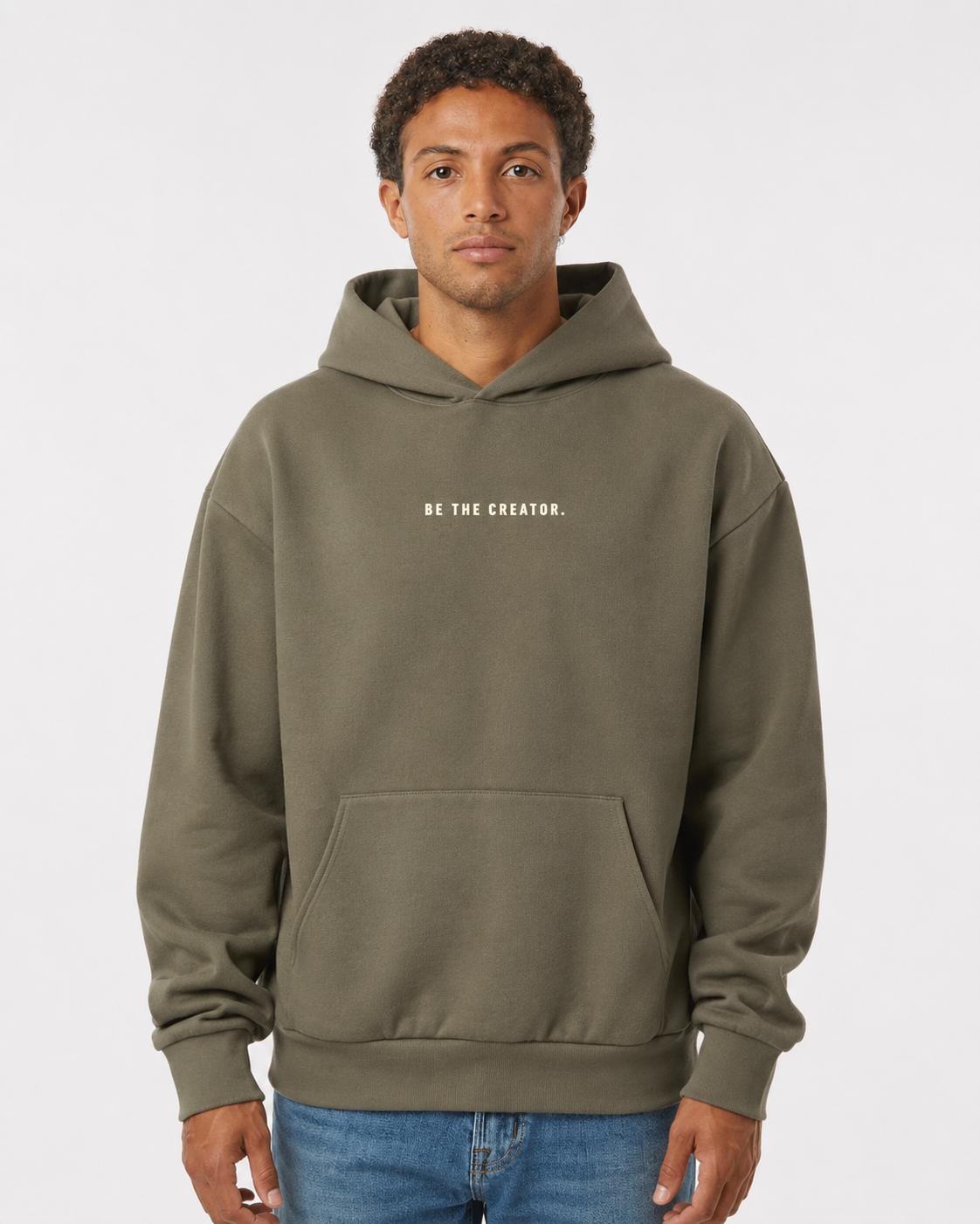 Be The Creator Hoodie - Olive Green
