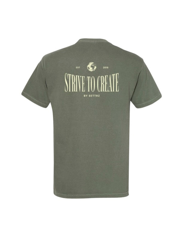 Be The Creator T-shirt - Moss