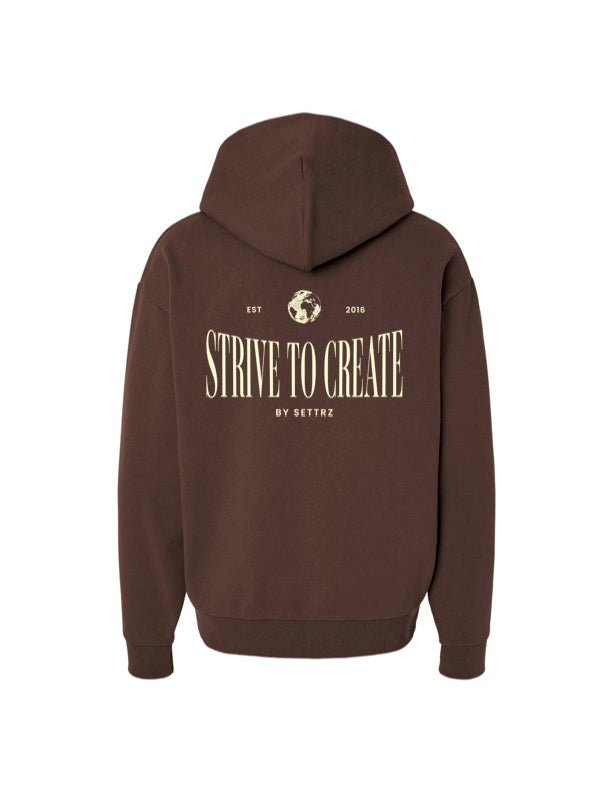 Be The Creator Hoodie - Brown